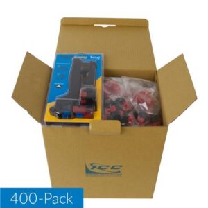 ICC-IC107F6RBK MODULE CAT6 HD 400 PK NO JACKEZ BK