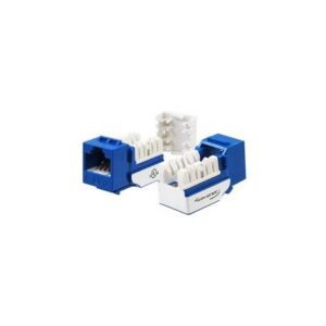 WAV-6EKSJBL-25PK CAT6 JACK SDJ SERIES BLUE 25 PACK