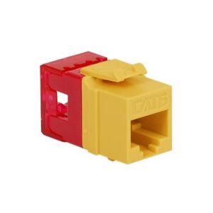 ICC-IC107F6CYL MODULE, CAT 6, HD, 25PK, YELLOW