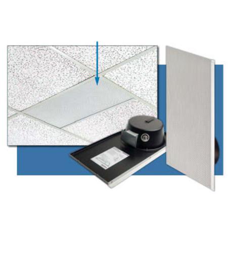 BG-CSD1X2 2 PACK 1X2 Drop Ceiling Speaker Off WH - Image 2