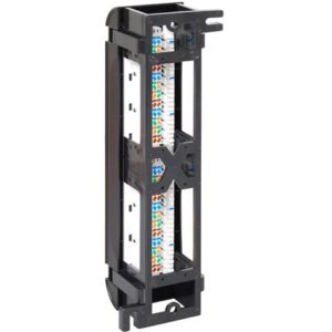 ICC-ICMPP12V5E PATCH PANEL, VERTICAL, CAT 5E, 12-PORT