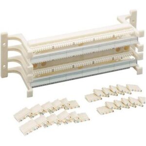 ICC-IC110W1004 110 WIRING BLOCK W/ FT KIT, 100-PAIR, 5e