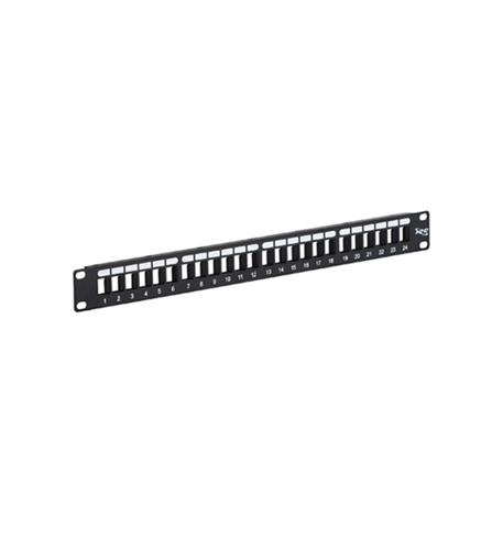 ICC-IC107BP241 PATCH PANEL, BLANK, HD, 24-PORT, 1 RMS