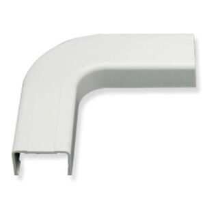 ICC-ICRW11EOWH FLAT ELBOW, 3/4in, WHITE, 10PK
