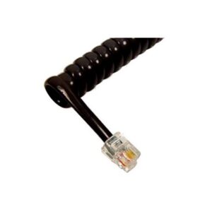 2500BK GCHA444025-FBK / 25' BLACK Handset Cord