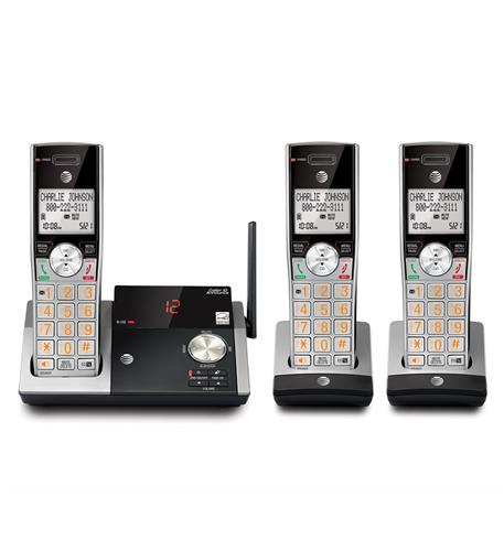 ATT-CL82315 3 handset answering system with caller I