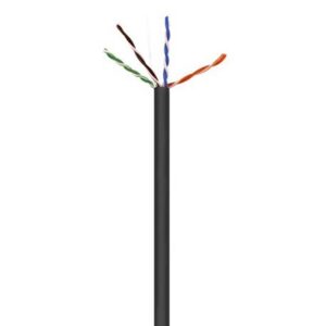 WAV-CAT6V-PLEN-BK CAT6 UTP PLENUM NO SPLINE BLACK