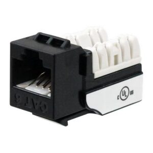 WAV-6EKSJBK-25PK CAT6 JACK BLACK 25 PACK