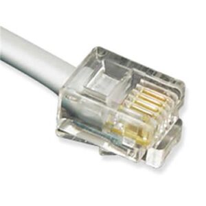 ICC-ICLC425FSV GCLB466025  25′ Flat Line Cord 6P4C SV