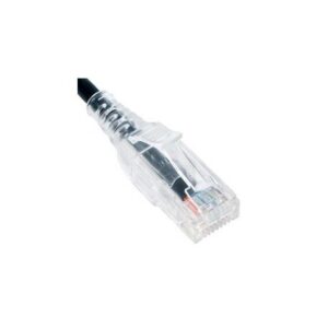 ICC-ICPCSY01BK PATCH CORD, CAT 6 SLIM CLEAR SR 10PK 1FT