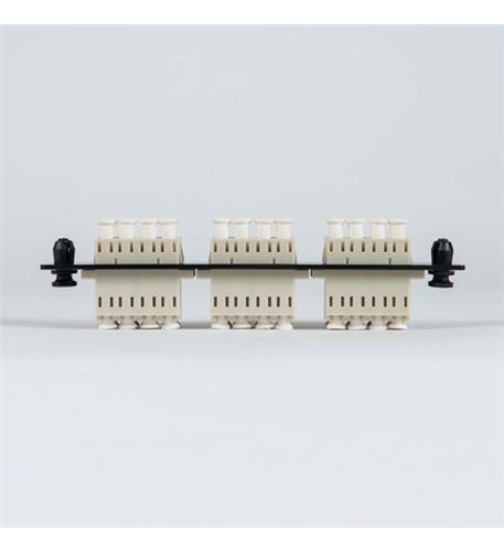 ICC-ICFOPL1615 ADAPTER PANEL, 6 QUAD LC, 24F, BEIGE, MM - Image 5