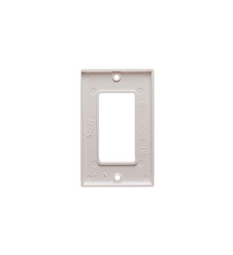 ICC-IC107DFSWH Decorex Faceplate 1 Gang - White - Image 2