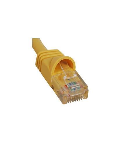 ICC-ICPCSK14YL PATCH CORD, CAT 6, MOLDED BOOT, 14' YL