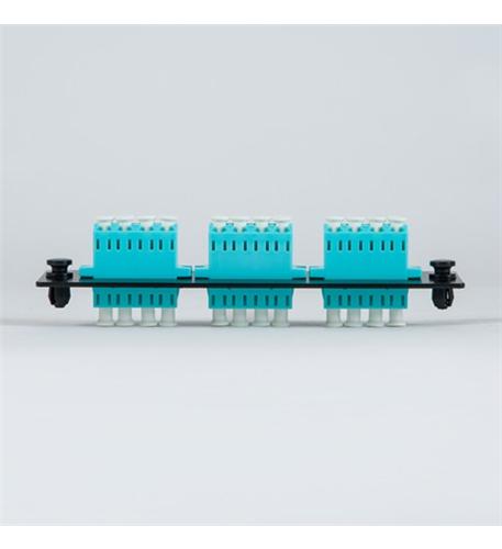 ICC-ICFOPL16BG LC-LC Fiber Optic LGX Adapter Panel - Image 4