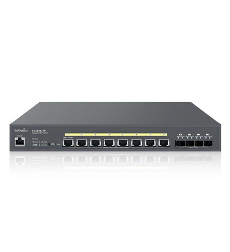 ENG-ECS5512FP 10-Gigabit 8-port PoE++ layer 2+ switch