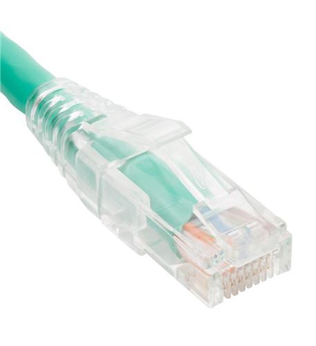 ICC-ICPCST03GN PATCH CORD CAT6 CLEAR BOOT3' GREEN