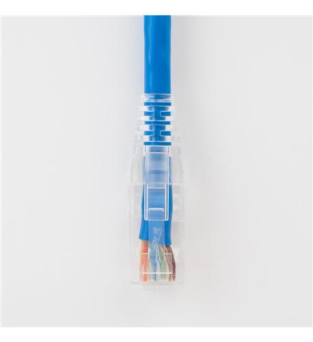 ICC-ICPCST05BL PATCH CORD, CAT6, CLEAR BOOT, 5' BLUE - Image 3