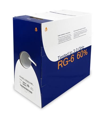 WAV-RG6-COAX-BK RG6 COAX 1000FT PULL BOX BOX RG6URBK - Image 2