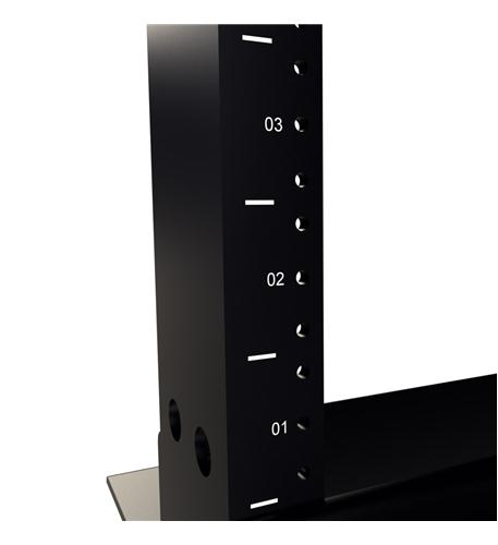 ICC-ICCMSR1984 DISTRIBUTION RACK BLACK 7ft 45 RMS. - Image 3