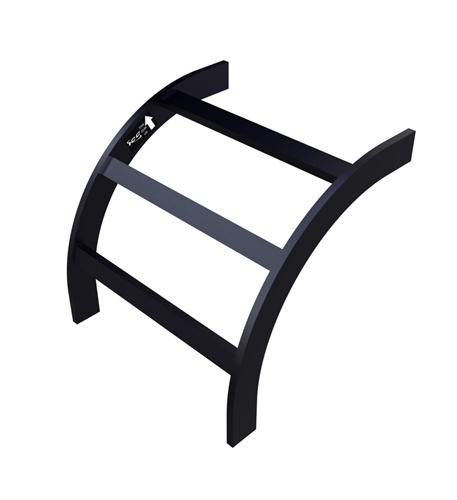 ICC-ICCMSLOR90 LADDER RACK RUNWAY, 90deg OUTSIDE CORNER