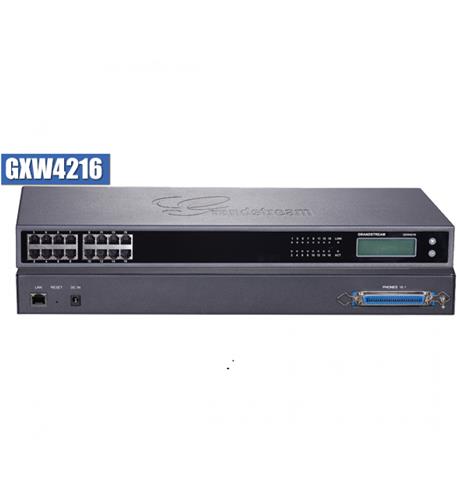 GS-GXW4216-V2 16 FXS, 1 GigE, near HD quality audio