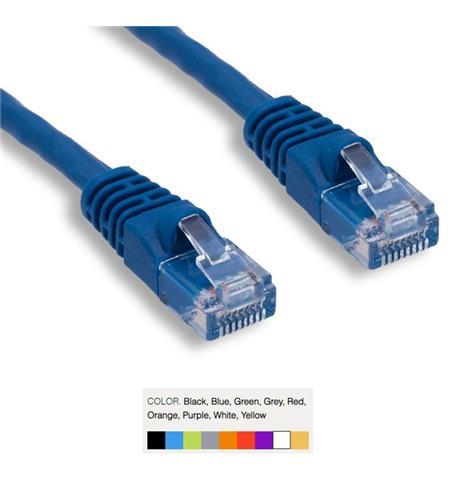 WAV-6E04UMPR-PC-02 CAT6 PATCH CORD BOOTED 2' PURPLE