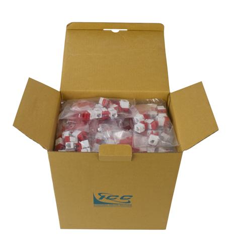 ICC-IC107F6RWH MODULE, CAT 6, HD, 400 PK, No JackEZ, WH