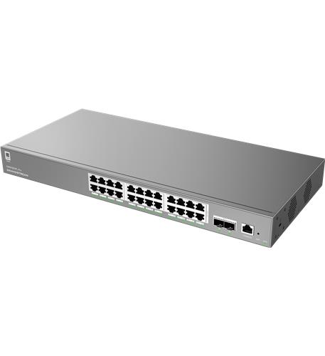 GS-GWN7803PL-PRO Managed PoE Network Switch, 24 x GigE - Image 3
