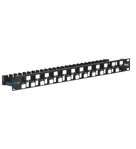 ICC-IC107PPU6A PATCH PANEL,BLANK,CAT 6A UTP,24PORT,1RMS
