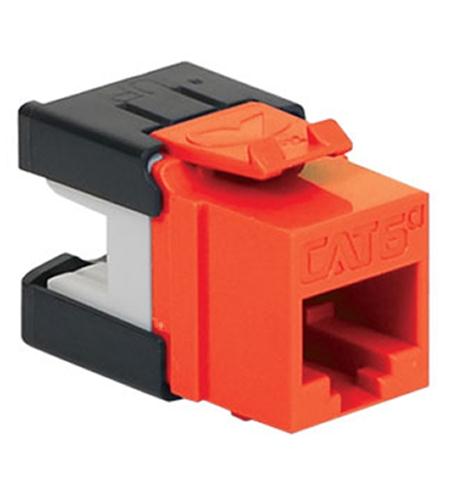 ICC-IC1078GAOR MODULE, CAT6A, HD, ORANGE