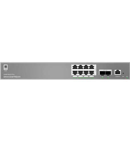 GS-GWN7801P-PRO Managed PoE Network Switch, 8 x GigE