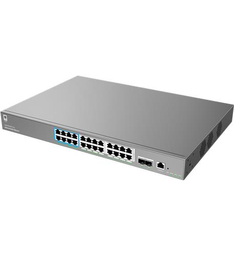 GS-GWN7803PH-PRO Managed PoE Network Switch, 24 x GigE - Image 3