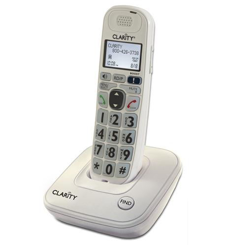 CLARITY-D704 53704.000 40dB Amplified Cordless