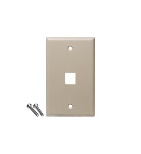 ICC-IC107F1CIV FACEPLATE, FLAT,1-GANG,1-PORT, 25PK, IV - Image 2