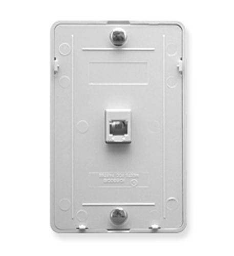 ICC-IC630DB6WH Wall Plate IDC 6P6C - White