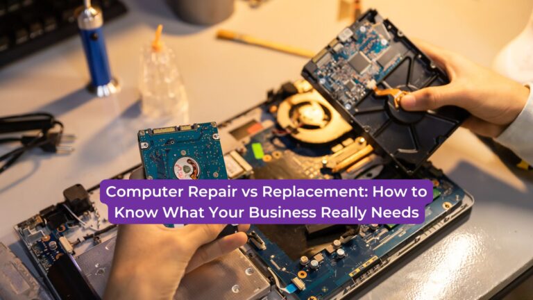 Read more about the article Computer Repair vs Replacement: How to Know What Your Business Really Needs