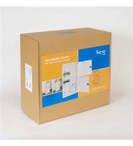 ICC-ICRESDP28K COMBO NET MEDIA CENTER, PLASTIC, 28"
