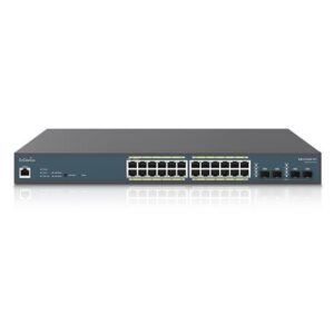 ENG-EWS7928P-FIT 24-Port Gigabit PoE+ Switch with 240W Bu