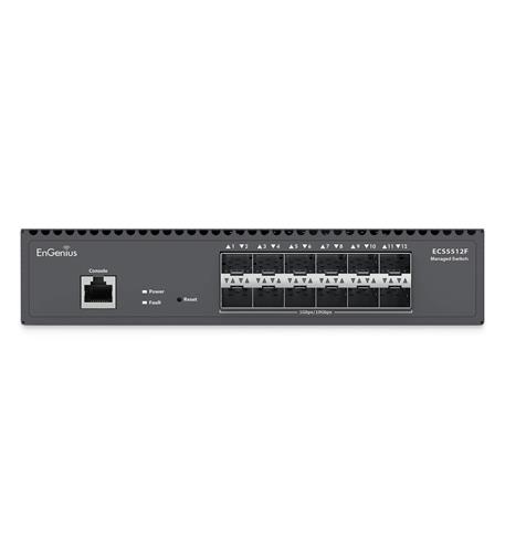 ENG-ECS5512F 12-Port Cloud Managed 10 Gigabit SFP - Image 2