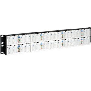 ICC-ICMPP0486B PATCH PANEL, CAT 6A, 48-PORT, 2 RMS