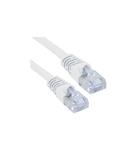 WAV-6E04UMWH-PC-02 CAT6 PATCH CORD BOOTED 2' WHITE