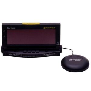 CLARITY-WAKE Wake Assure Alarm Clock 85dB – Black