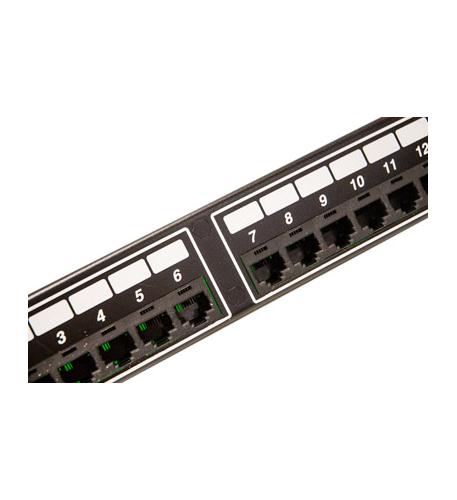 ICC-ICMPP24T2C PATCH PANEL, TELCO, 8P2C, 24-PORT, 1 RM - Image 3