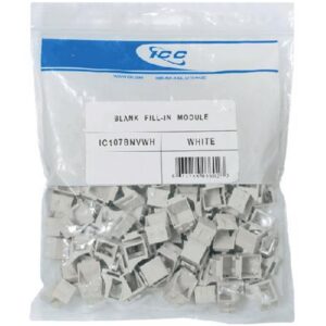 ICC-IC107BNVWH HD MODULE, BLANK 100 PK, WH