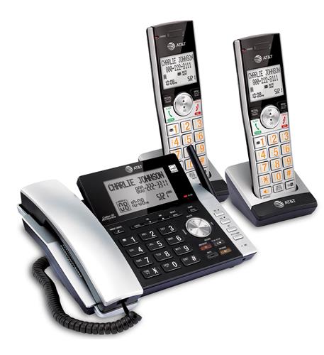 ATT-CL84215 2 Handset Corded Cordless Answering Sys - Image 3