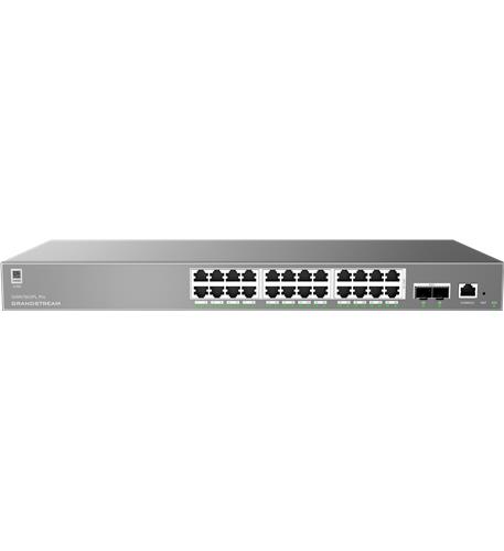 GS-GWN7803PL-PRO Managed PoE Network Switch, 24 x GigE - Image 2