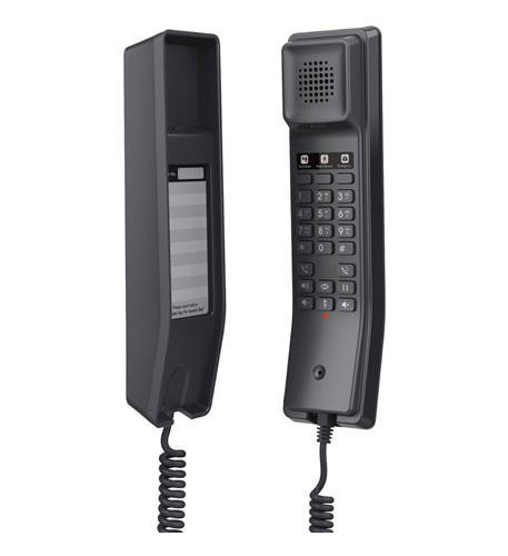 GS-GHP611W Compact Hotel Phone w/built-in WiFi - Bk