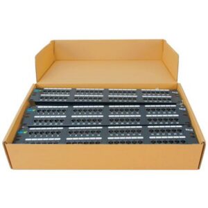 ICC-ICMPP485EV PATCH PANEL, CAT 5E, 48-PORT, 2RMS, 6 PK