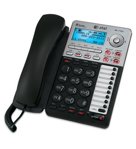 ATT-ML17939 ATT 2-line Corded with ITAD/CID - Image 2