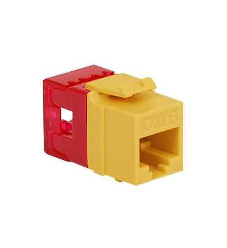 ICC-IC107F6CYL MODULE, CAT 6, HD, 25PK, YELLOW - Image 2